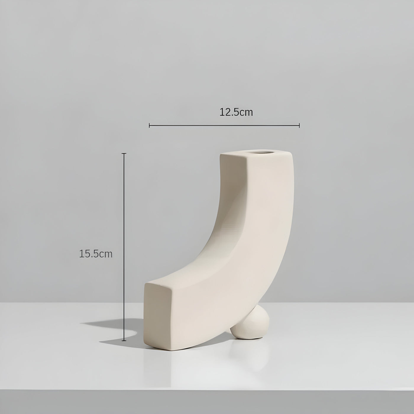 ClayHaven Vase - Moderne Keramische Blumenvase