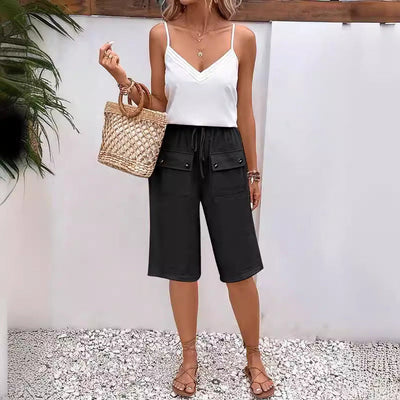 Viola | Bequeme Shorts mit Utility-Taschen
