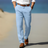 Kyle - Bequeme Herren-Knöchelhose in Blau
