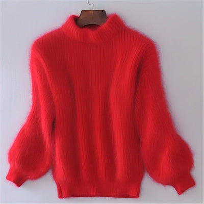 Joan - Strickpullover mit Halbhohem Ausschnitt