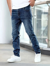 Casual Stylische Herrenjeans - Liam in Blau
