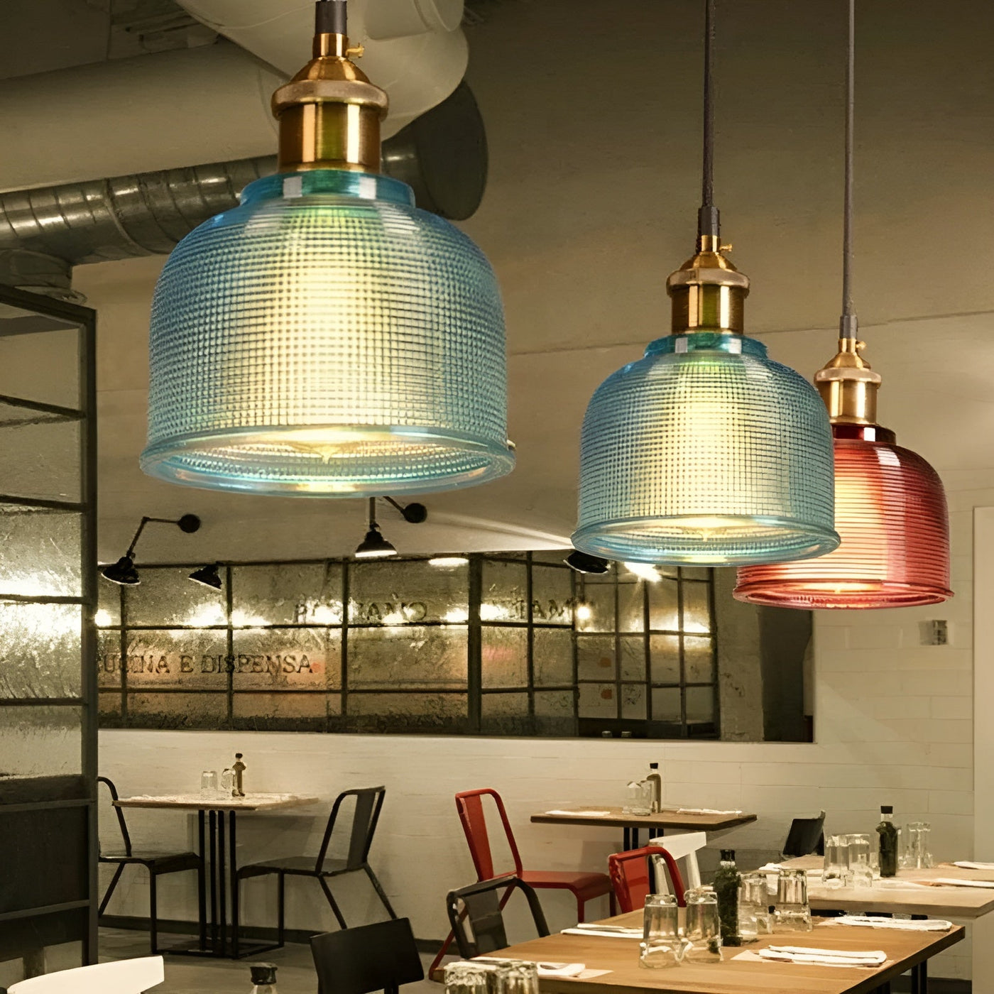 TransLux Light - Retro Glas Pendelleuchte