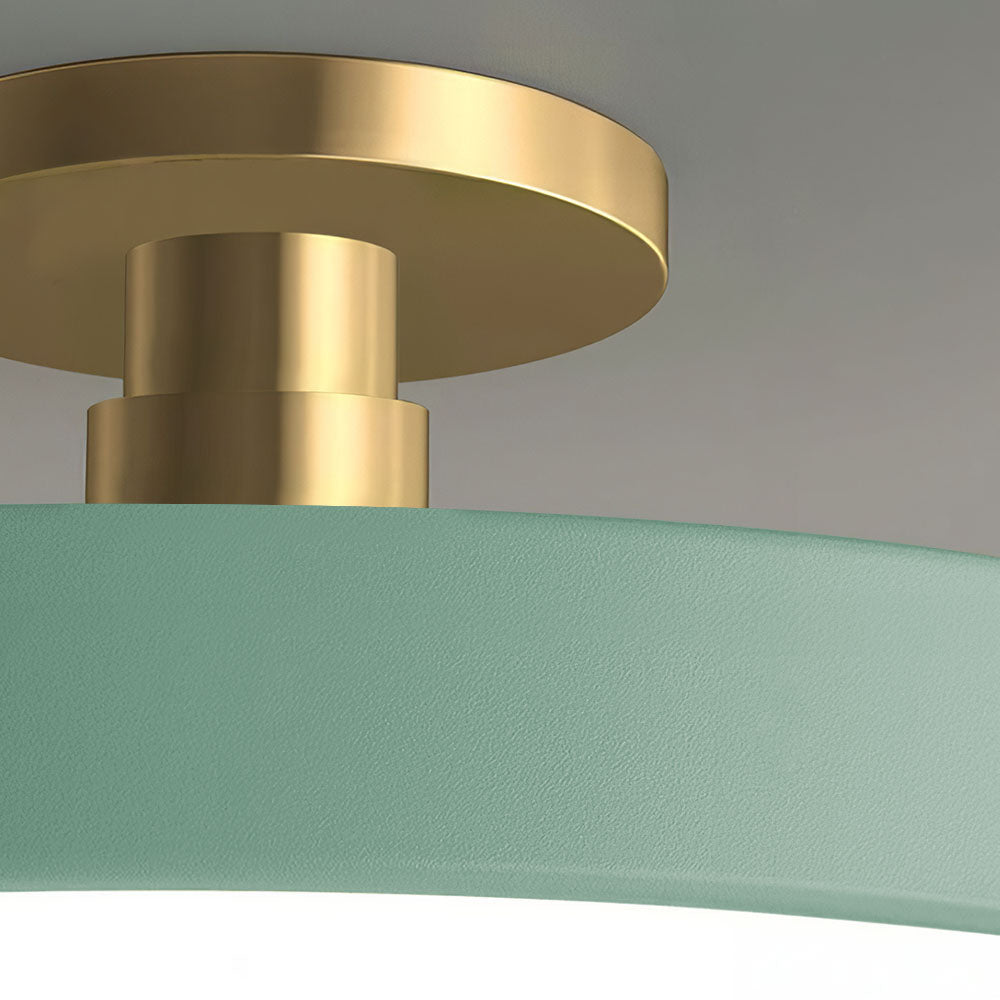 LuxLume | Moderne LED-Deckenleuchte mit edlen Goldakzenten