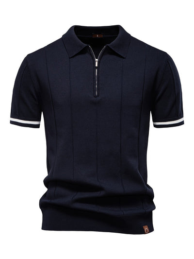 Lukas | Das vielseitige Strickpolo für Männer