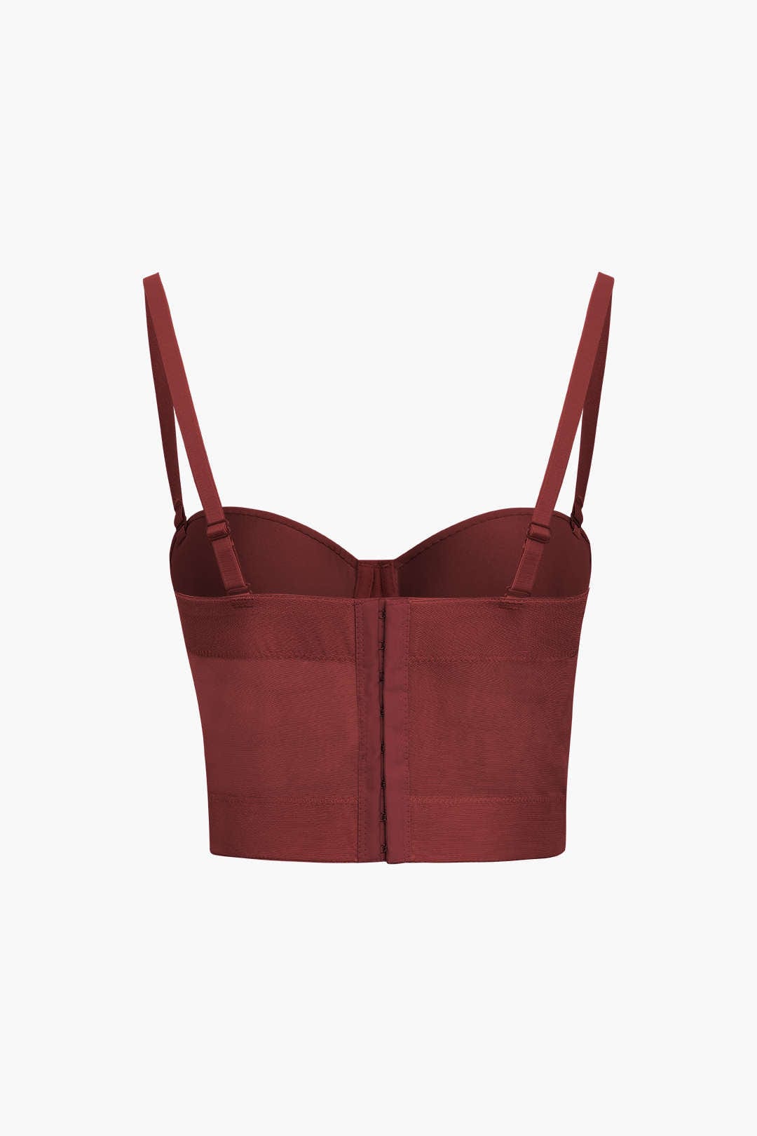 Ida | Figurbetontes Bustier-Top mit Bügel-Cups und transparenter Mesh-Struktur