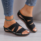 Eliana | Orthopädische Sandalen für optimalen Komfort in Schwarz