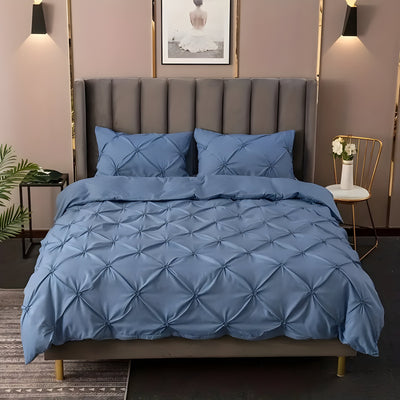 CloudLoom Duvet Set - Kneifen Quetschfalten-Bettdecke Set