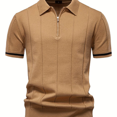 Lukas | Das vielseitige Strickpolo für Männer