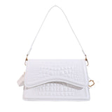Crossbody-Umhängetasche für Frauen - Aveline in Weiß