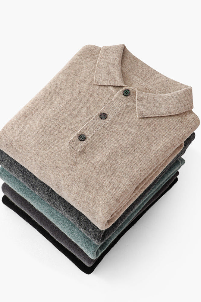 100% Kaschmir Polo