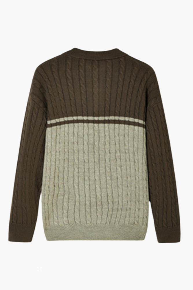 100% Premium Wolle Zip-Up