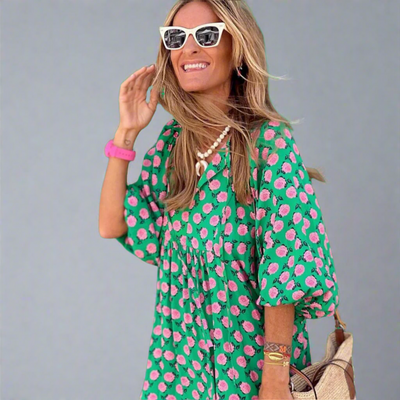 Paldruna | Elegantes Maxikleid mit Komfort-Passform