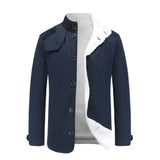 LORENZ - Gepolsterte Winterjacke aus Baumwolle für Herren in Blau