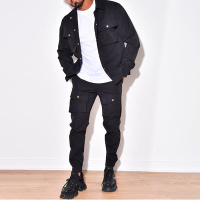 Adrian - Cargo-Outfit für Herren (Shirt & Hose)