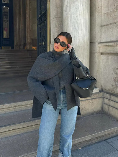 Gretchen - Damen Winterponcho