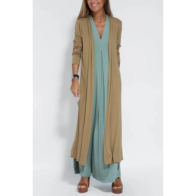 Ava – Ärmelloses Sommerkleid mit V-Ausschnitt