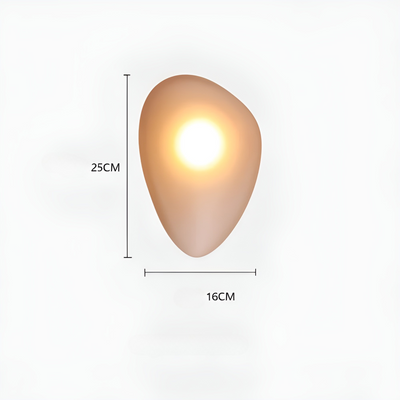LumePebble Light – Nordische Kieselstein-Style LED-Wandleuchte