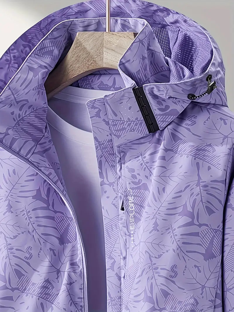 HEIKE - WASSERDICHTE JACKE MIT KAPUZE