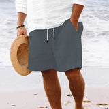 Edward - Lässige, leichte Shorts für Herren in Grau