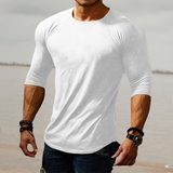 Stilvolles Herren Slim Fit Stretch Shirt - Felix in Weiß