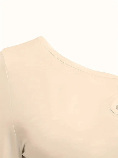 Nektaria - Kurzärmeliges Lässig Top