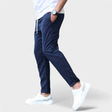Niklas | Moderne Stretch-Herrenhose in Marineblau
