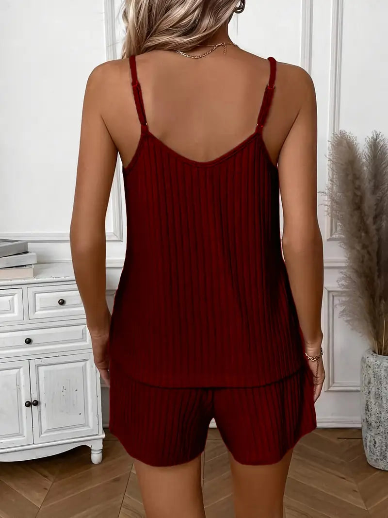 Isalie - Ärmelloses Zweiteiliges Set