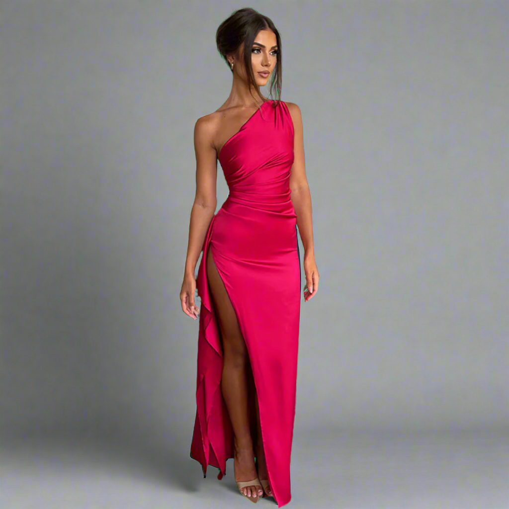 Steffi | Elegantes Maxikleid aus Premiumstoff