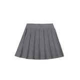 Damen Faltenrock Drune in Grau