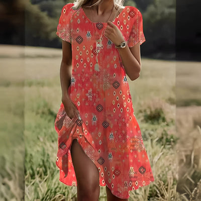 Racheal - Sommerkleid im Ethno-Stil für Kleid