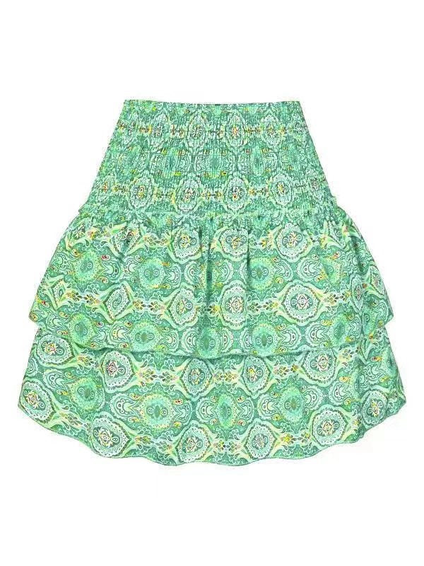 Belinda - Damen Blumenrock Elegant Freizeit
