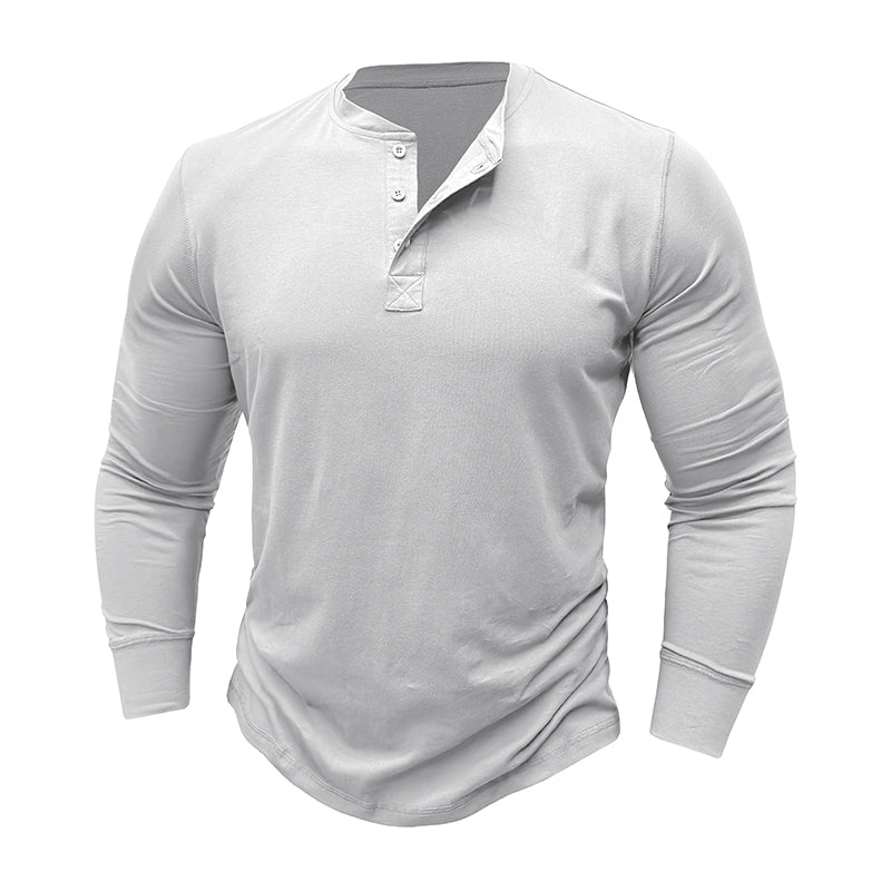 TILMAN - LANGÄRMLIGES TAILLIERTES T-SHIRT