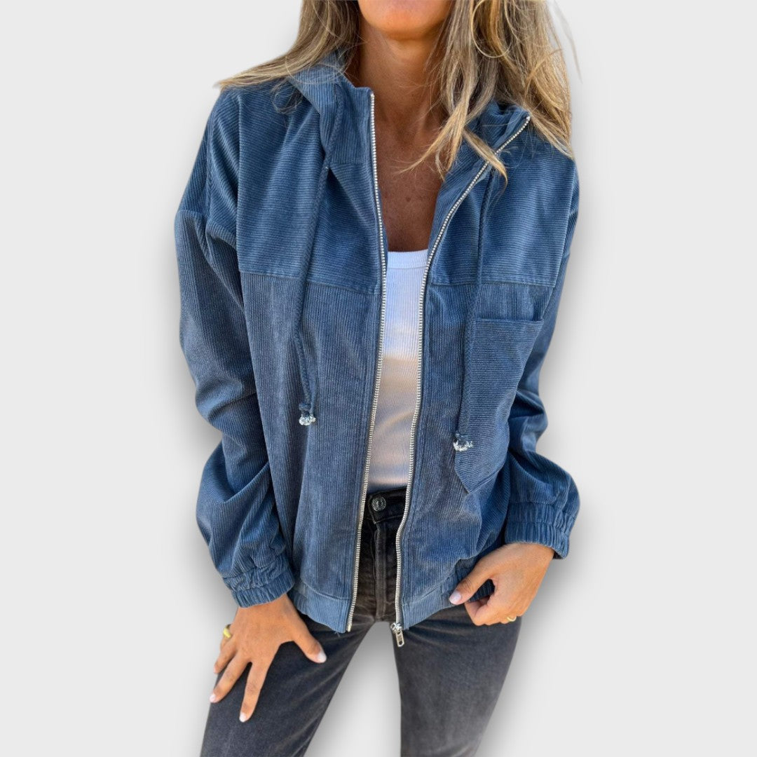 Lenia – Kapuzenjacke mit Reißverschluss