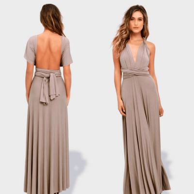 Noriswina | Sexy Multiway Boho Maxi-Kleid für besondere Anlässe