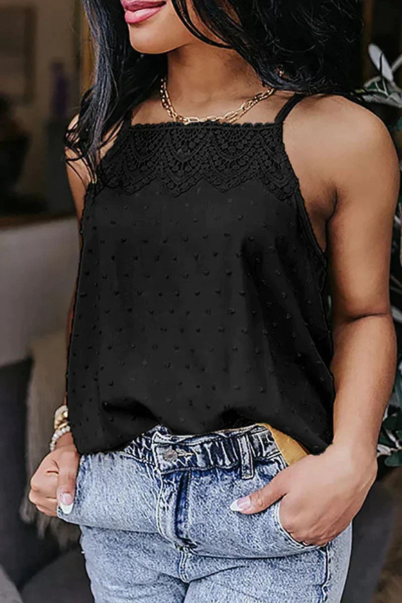 Delaney - Stylisches Spaghetti-Träger Sommer Top