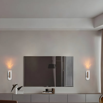 Skandilight – Kreative Flammen-Wandleuchte Nordischen Stil