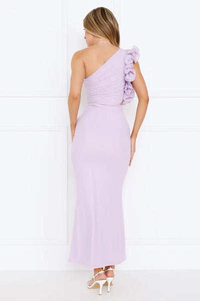 Solenne - Maxikleid mit One-Shoulder-Design