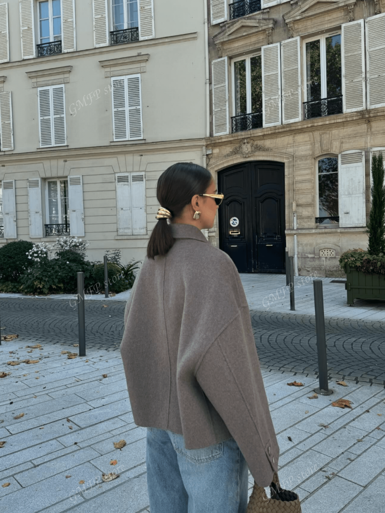 Cropped Wolljacke mit Knopfleiste – Zeitlos, Parisian & Herbstready