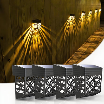 SolariLux Light - Wasserdichte LED-Solar-Zaunleuchte