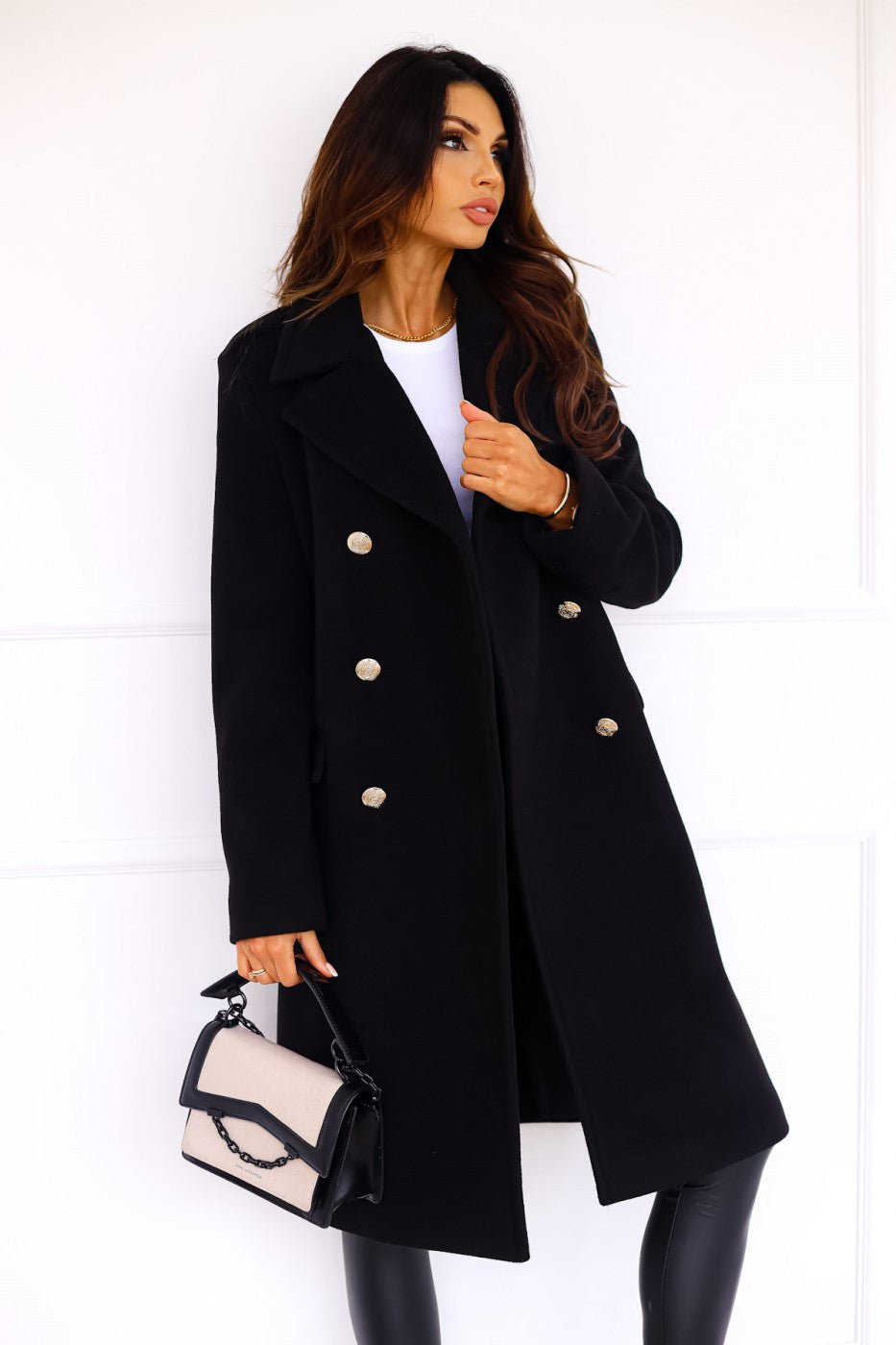 Damen Reverskragen Trenchcoat | Winter