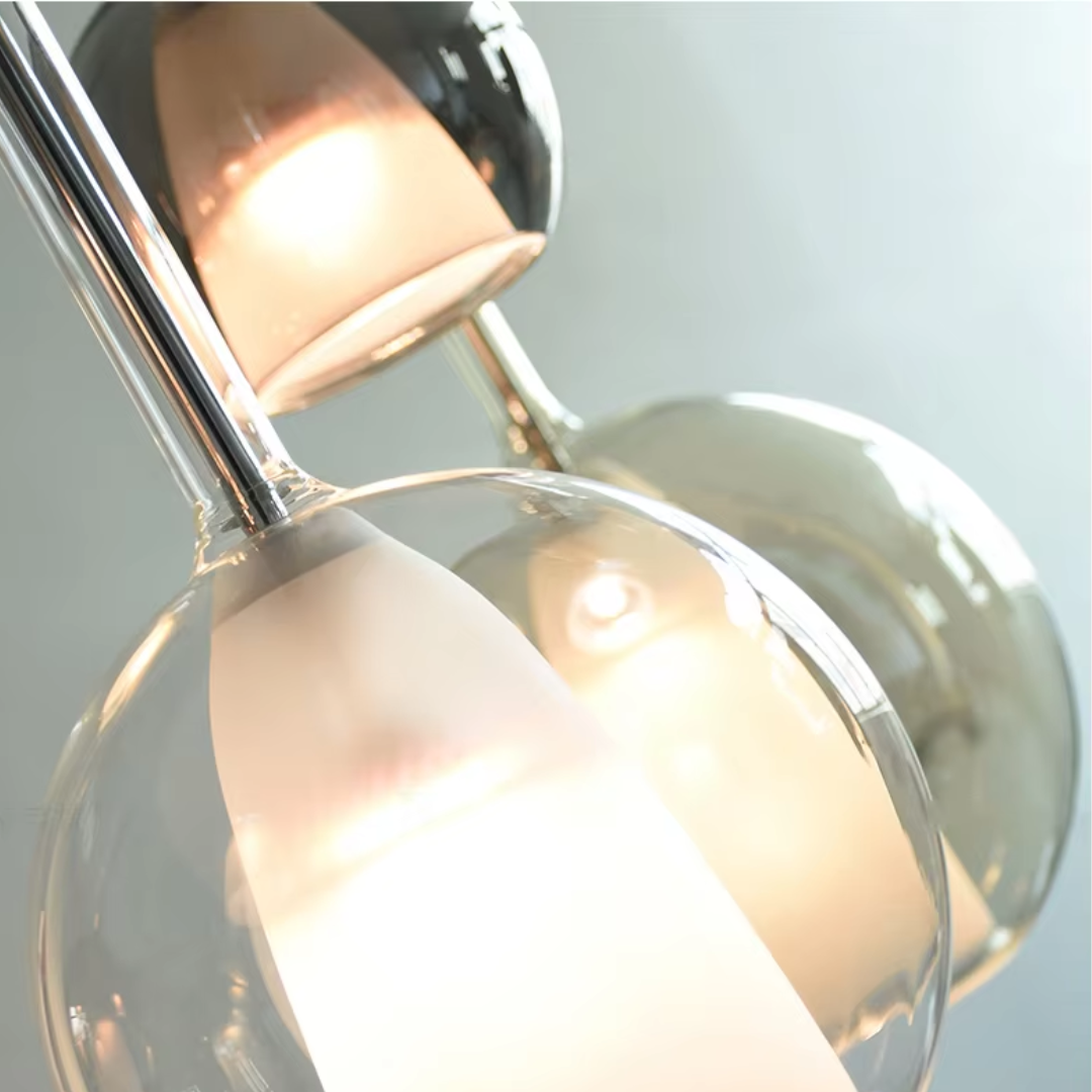 CelestialGlow Light - Moderne Glas-Pendelleuchte