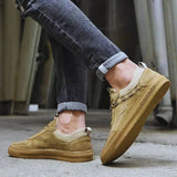 Casual Wildleder Herren Sneakers - Maxon in Khaki