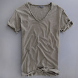 Brett – Bequemes, lässiges Herren-T-Shirt in Khaki