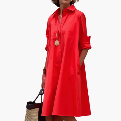 Marie | Stylisches Polo-Kleid aus Premiumstoff