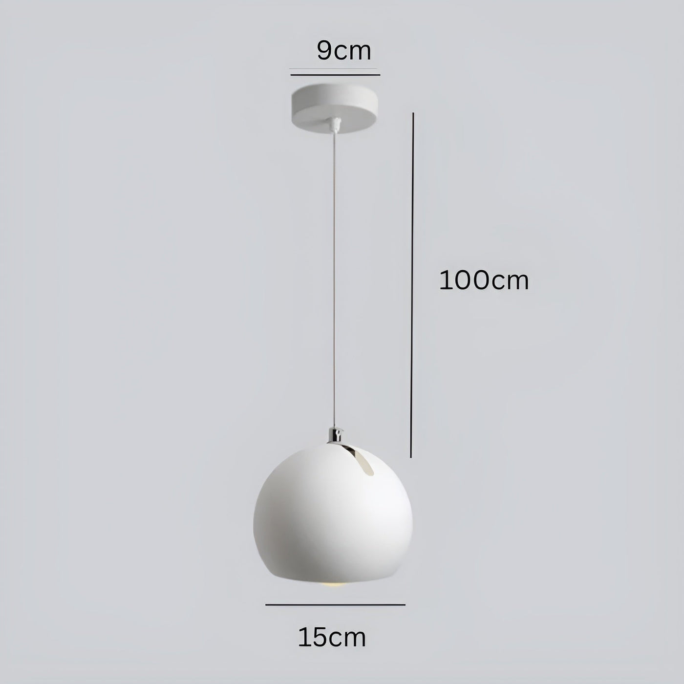 NordicBeam Light – Moderner Globe LED-Pendelleuchter