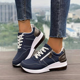 Zelda | Leicht Orthopädisch Sneaker in Bali Blau