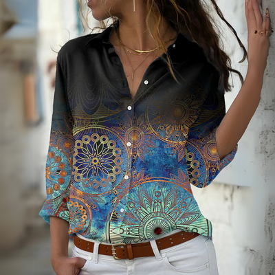 Elara™ – Mühelose Eleganz Bluse