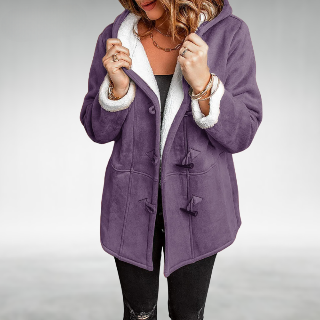 Amanda – Warme Jacke mit Fleecefutter