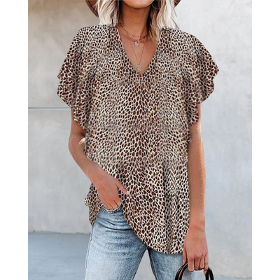 Shirley® | T-Shirt mit V-Ausschnitt für Damen