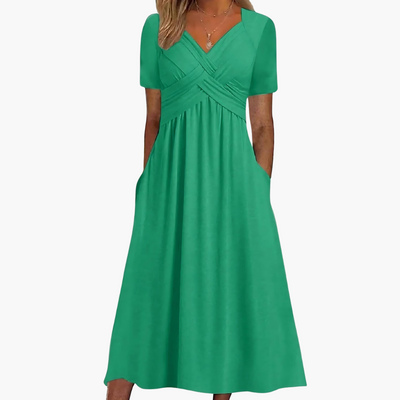 Carolin | Midikleid mit Bauchschutz